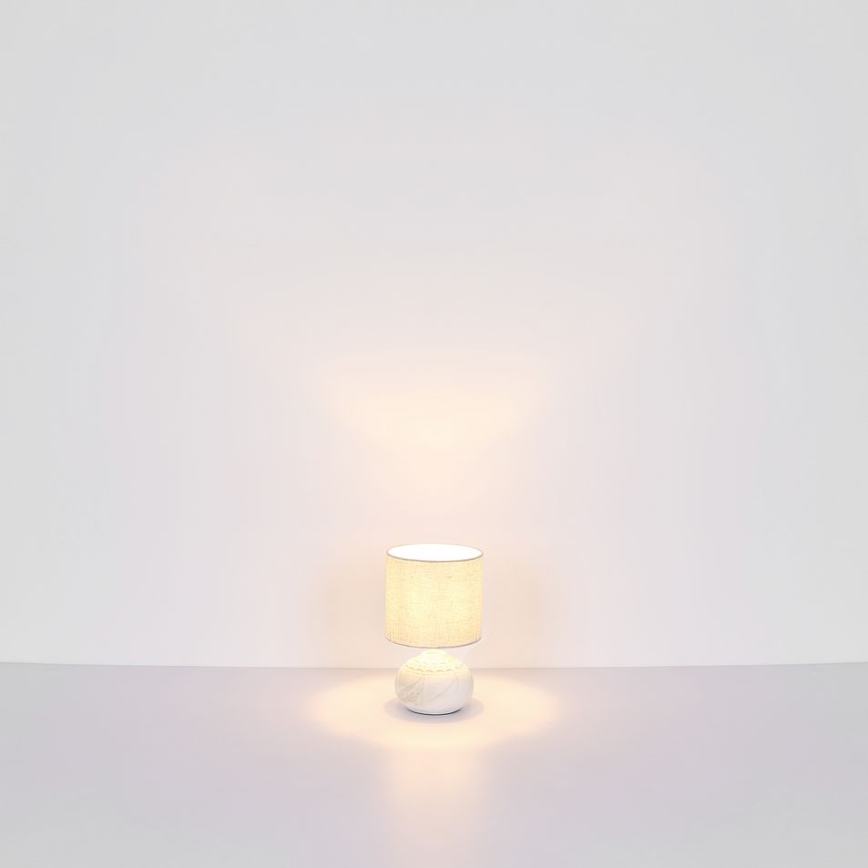 Globo - Galda lampa 1xE14/40W/230V bēša/keramika