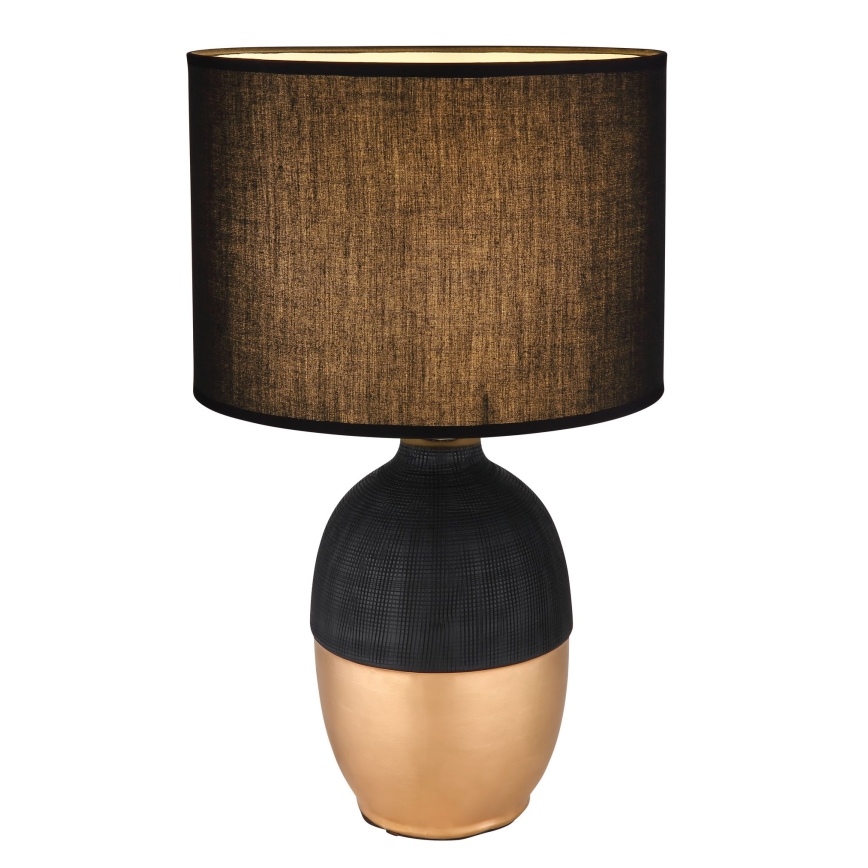 Globo - Galda lampa 1xE14/40W/230V melna