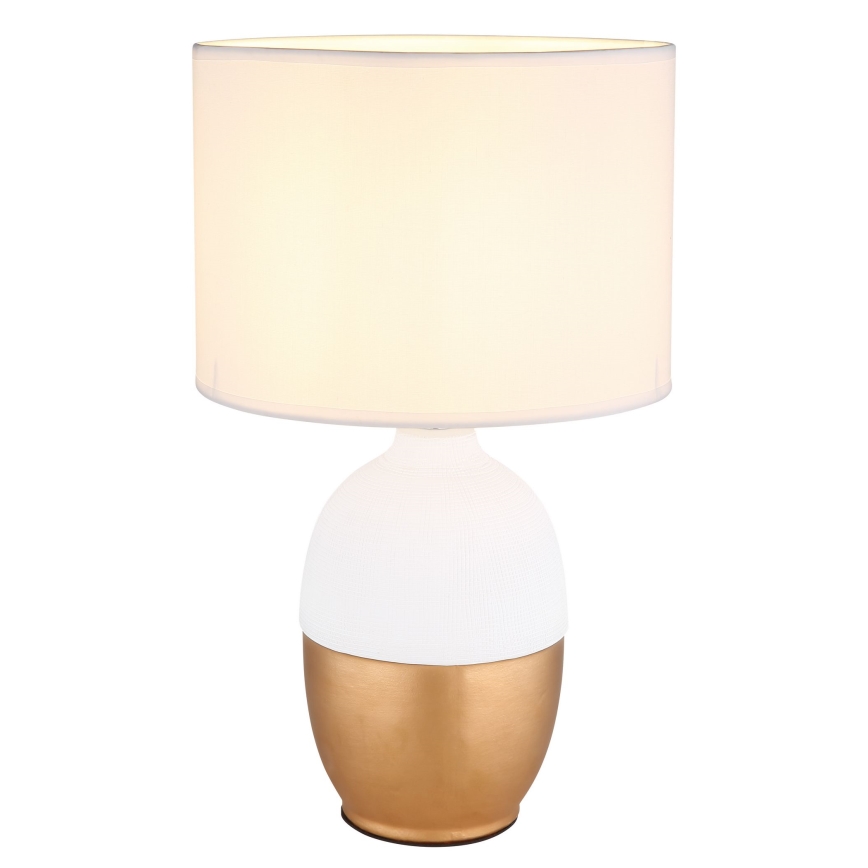 Globo - Galda lampa 1xE14/40W/230V balta