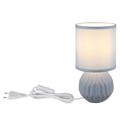 Globo - Galda lampa 1xE14/40W/230V zila