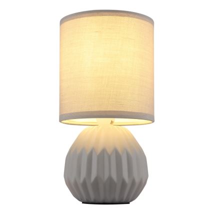 Globo - Galda lampa 1xE14/40W/230V pelēka