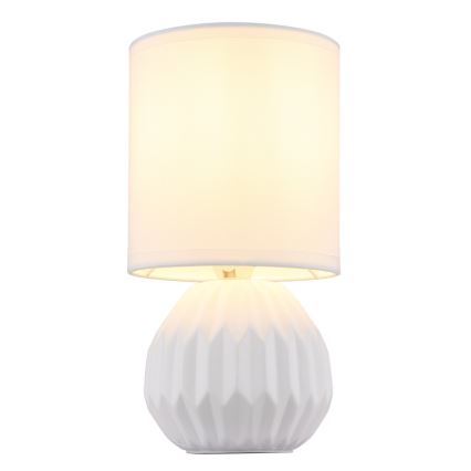 Globo - Galda lampa 1xE14/40W/230V balta