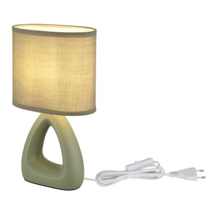 Globo - Galda lampa 1xE14/40W/230V zaļa