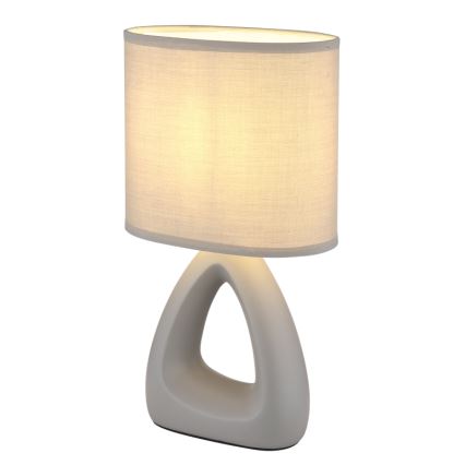 Globo - Galda lampa 1xE14/40W/230V pelēka