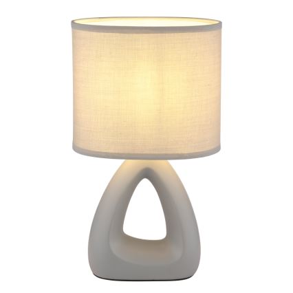 Globo - Galda lampa 1xE14/40W/230V pelēka