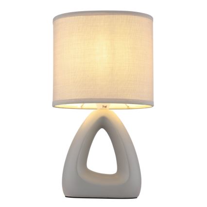 Globo - Galda lampa 1xE14/40W/230V pelēka