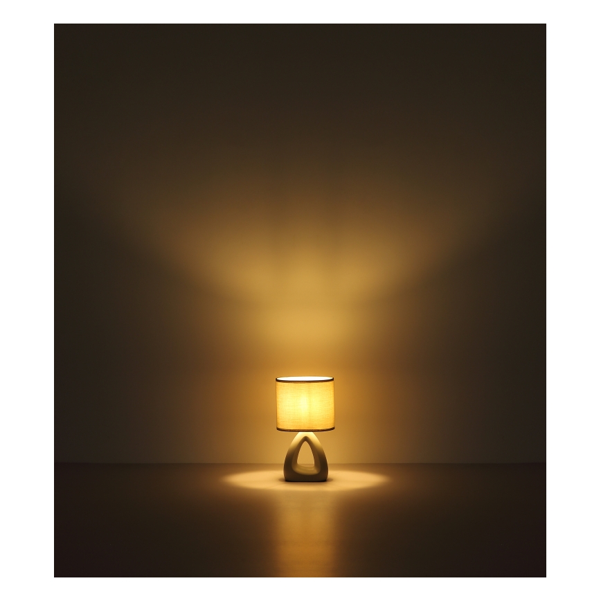 Globo - Galda lampa 1xE14/40W/230V pelēka