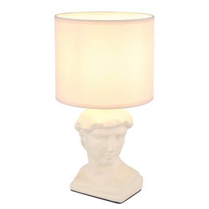 Globo - Galda lampa 1xE14/40W/230V krēmkrāsa