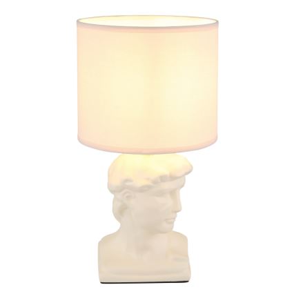 Globo - Galda lampa 1xE14/40W/230V krēmkrāsa