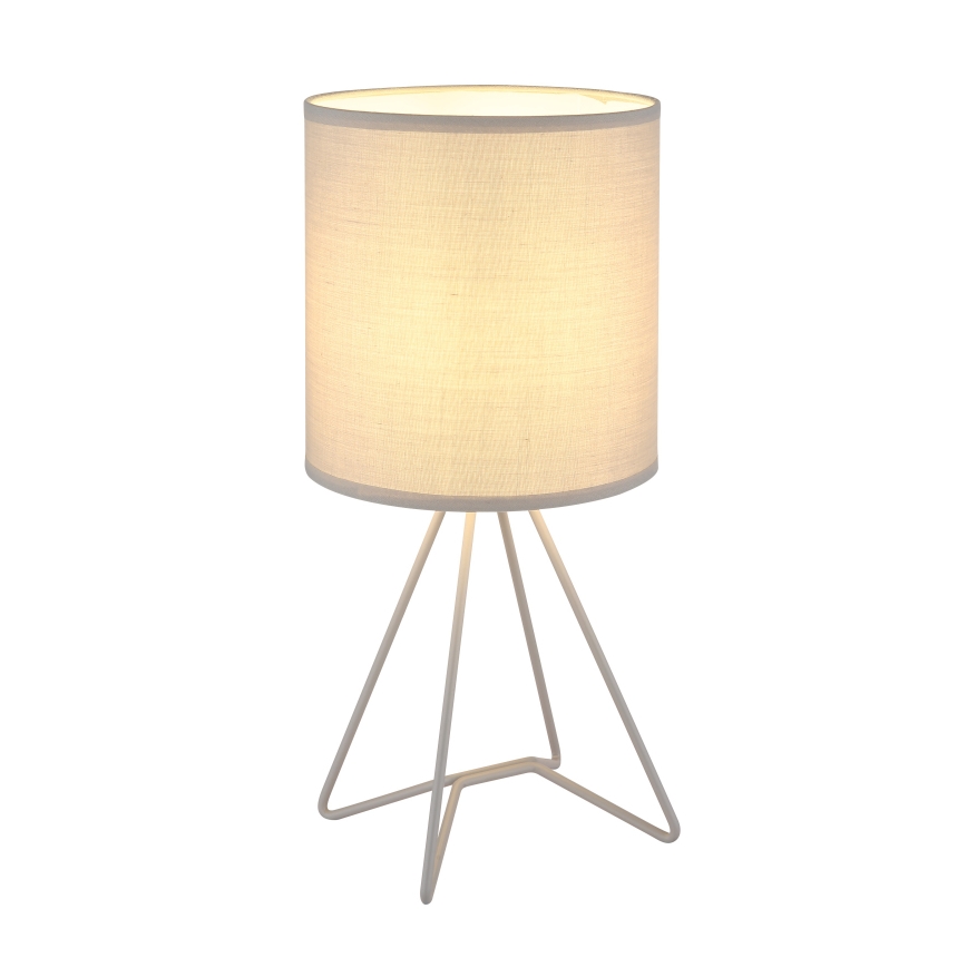 Globo - pelēka galda lampa 1xE14/40W/230V