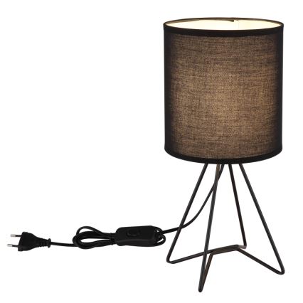 Globo - galda lampa 1xE14/40W/230V melna