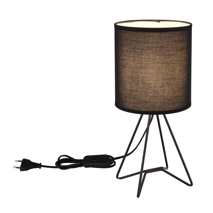 Globo - galda lampa 1xE14/40W/230V melna