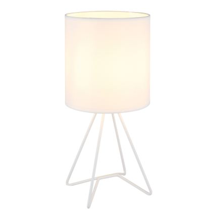 Globo - Balta galda lampa 1xE14/40W/230V