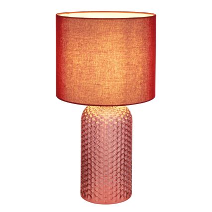 Globo - Galda lampa 1xE27/60W/230V sarkana