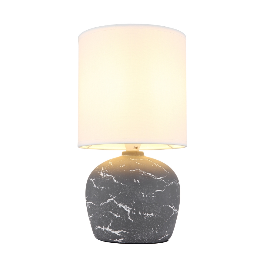 Globo - Galda lampa 1xE14/40W/230V pelēka