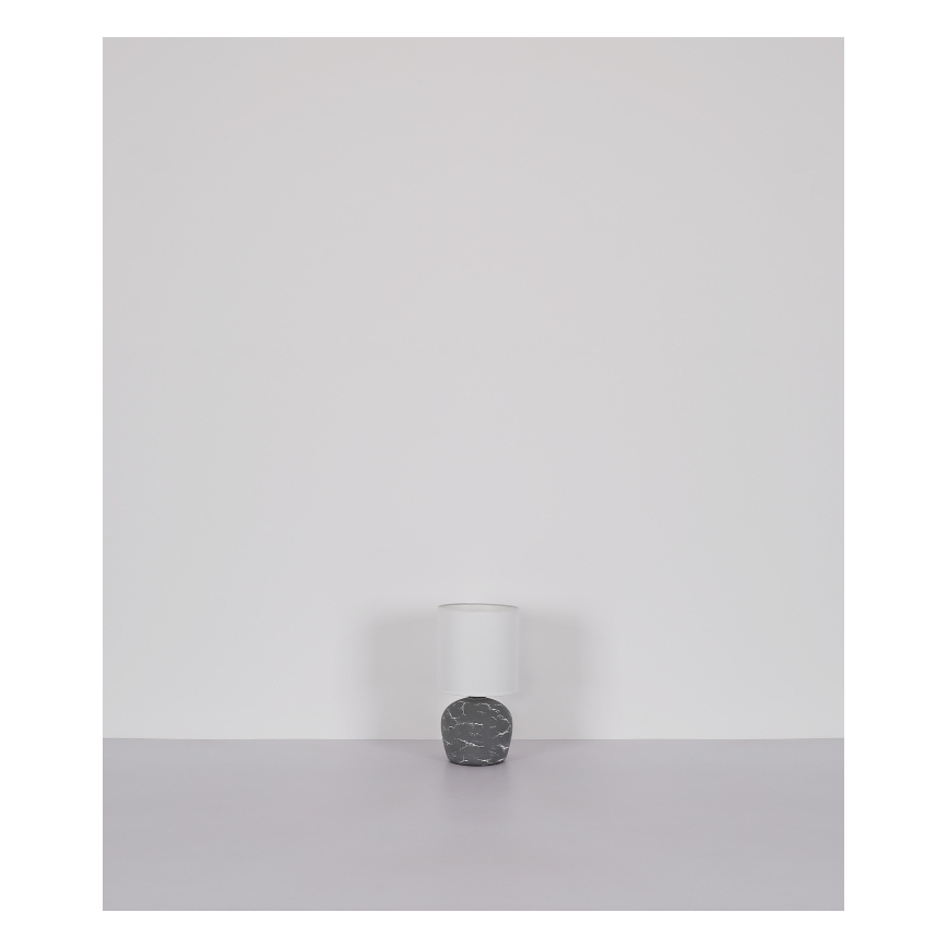 Globo - Galda lampa 1xE14/40W/230V pelēka