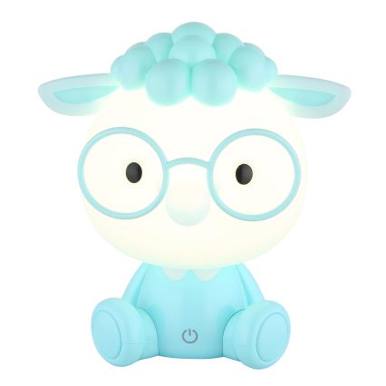 Globo - LED regulējama uzlādējama bērnu nakts lampa LED/1W/5V 500 mAh zila