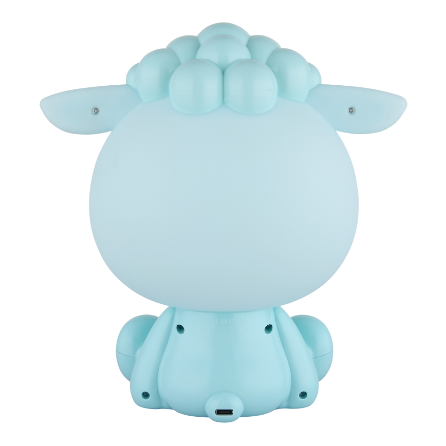Globo - LED regulējama uzlādējama bērnu nakts lampa LED/1W/5V 500 mAh zila