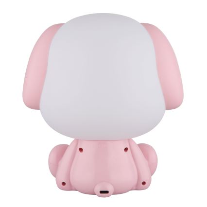 Globo - LED regulējama uzlādējama bērnu nakts lampa LED/1W/5V 500 mAh rozā