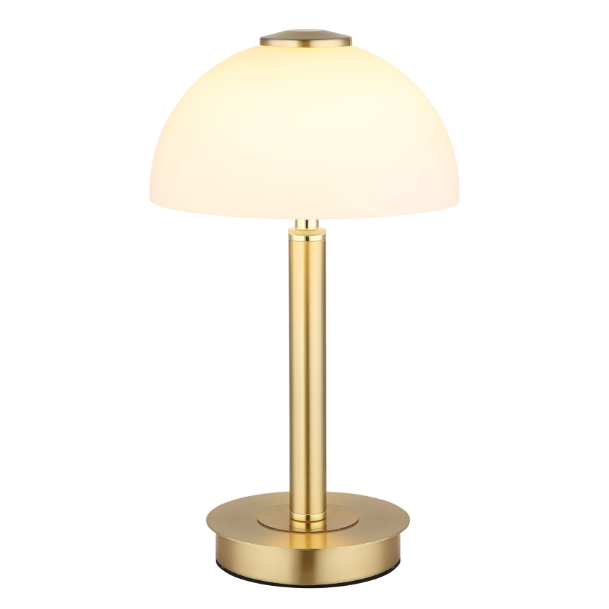 Globo - LED aptumšojama pieskāriena galda lampa LED/7W/230V 3000K misiņš