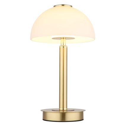 Globo - LED aptumšojama pieskāriena galda lampa LED/7W/230V 3000K misiņš