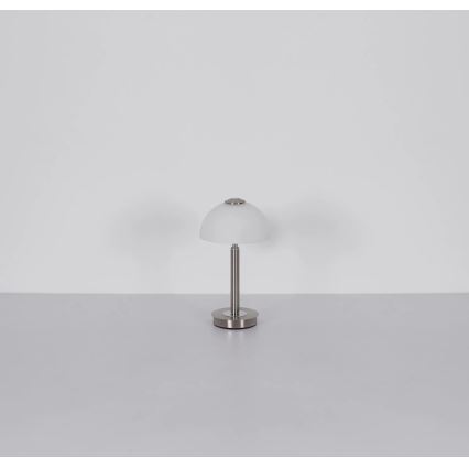 Globo - LED aptumšojama skārienjūtīga galda lampa LED/7W/230V 3000K matēts hroms
