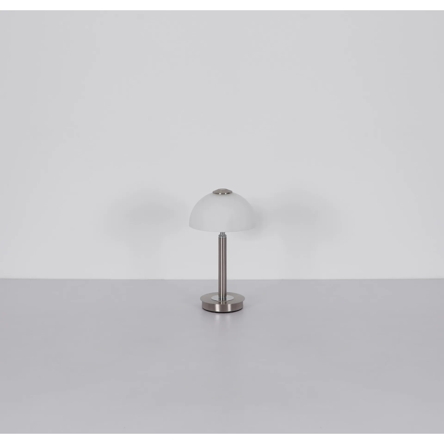 Globo - LED aptumšojama skārienjūtīga galda lampa LED/7W/230V 3000K matēts hroms