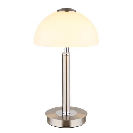 Globo - LED aptumšojama skārienjūtīga galda lampa LED/7W/230V 3000K matēts hroms