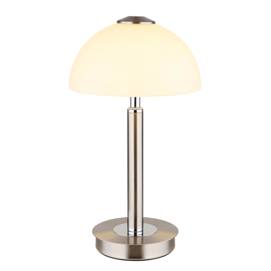 Globo - LED aptumšojama skārienjūtīga galda lampa LED/7W/230V 3000K matēts hroms