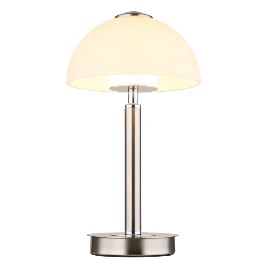 Globo - LED aptumšojama skārienjūtīga galda lampa LED/7W/230V 3000K matēts hroms