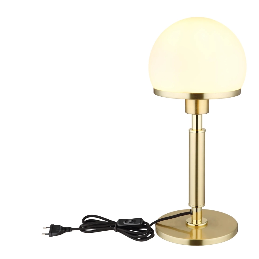 Globo - Galda lampa 1xE27/40W/230V zelta