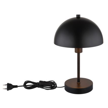 Globo - Galda lampa 1xE14/40W/230V melna