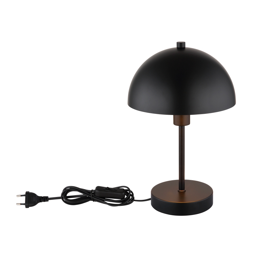 Globo - Galda lampa 1xE14/40W/230V melna