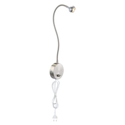 Globo - LED Pielāgojama lampiņa LED/3W/230V spīdīgi hromēts