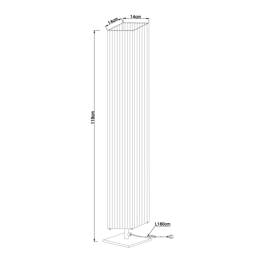 Globo - Stāvlampa 2xE27/40W/230V