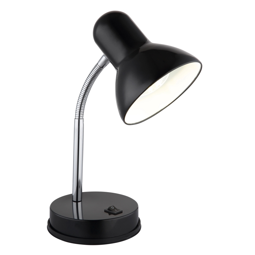 Globo - Galda lampa 1xE27/40W/230V melna