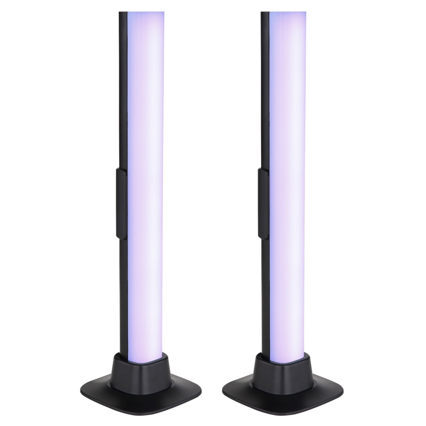 Globo RGB- KOMPLEKTS 2x LED RGB Aptumšojama galda lampa 2in1 LED/2W/5V USB Wi-Fi Tuya