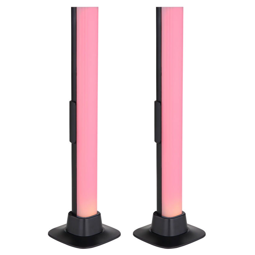 Globo RGB- KOMPLEKTS 2x LED RGB Aptumšojama galda lampa 2in1 LED/2W/5V USB Wi-Fi Tuya