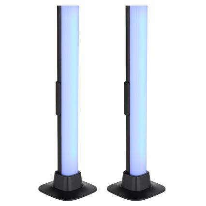 Globo RGB- KOMPLEKTS 2x LED RGB Aptumšojama galda lampa 2in1 LED/2W/5V USB Wi-Fi Tuya