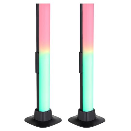 Globo RGB- KOMPLEKTS 2x LED RGB Aptumšojama galda lampa 2in1 LED/2W/5V USB Wi-Fi Tuya