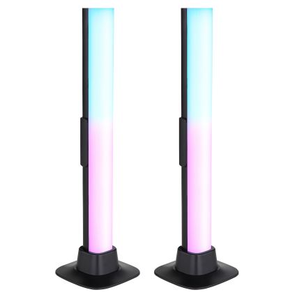 Globo RGB- KOMPLEKTS 2x LED RGB Aptumšojama galda lampa 2in1 LED/2W/5V USB Wi-Fi Tuya