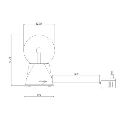 Globo - LED Galda lampa LED/3,6W/230V