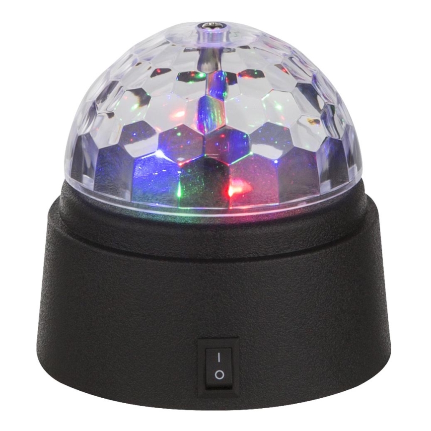 Globo 28014 - LED dekoratīva lampa DISCO 6xLED/0.06W/3xAA