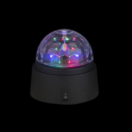 Globo 28014 - LED dekoratīva lampa DISCO 6xLED/0.06W/3xAA