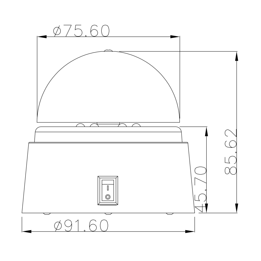 Globo 28014 - LED dekoratīva lampa DISCO 6xLED/0.06W/3xAA