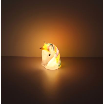 Globo - LED Bērnu nakts lampa LED/1W/230/4,5V 3xAA vienradzis