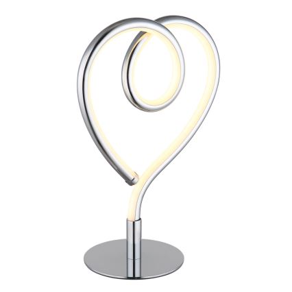 Globo - LED Galda lampa LED/6W/230V spīdīgi hromēts