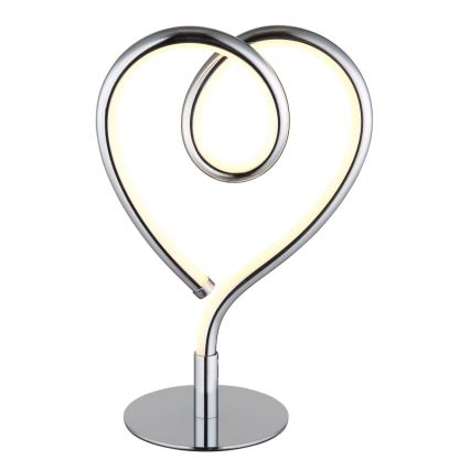 Globo - LED Galda lampa LED/6W/230V spīdīgi hromēts