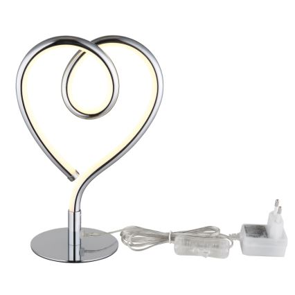Globo - LED Galda lampa LED/6W/230V spīdīgi hromēts