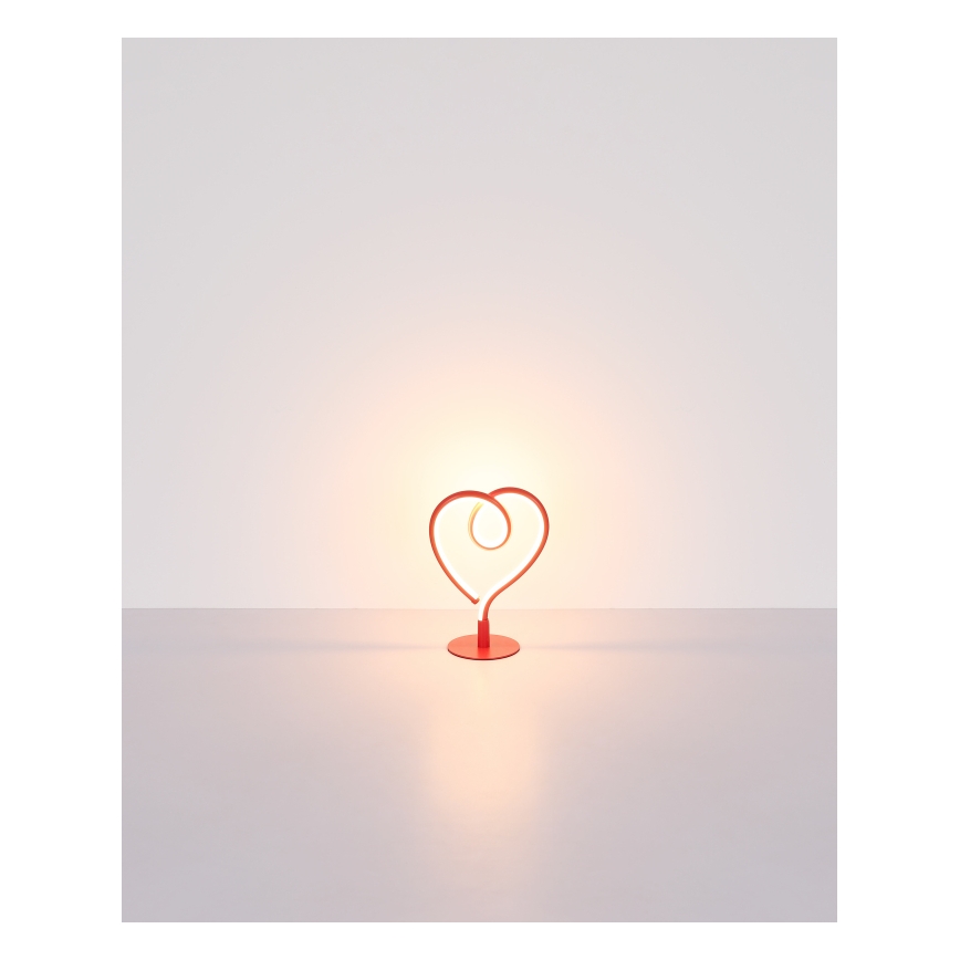 Globo - LED Galda lampa LED/6W/230V sarkana